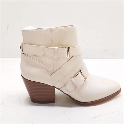 michael kors beige rubber boots|michael kors kara bootie.